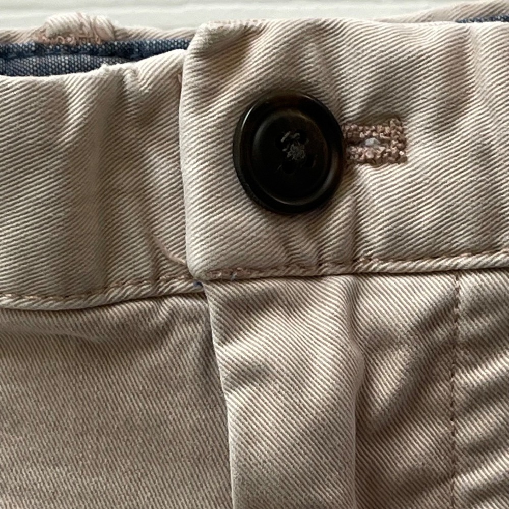 GAP Men's 34 Soft Pink Chino 9in Vintage Short Stretch Casual Summer - Picture 3 of 15
